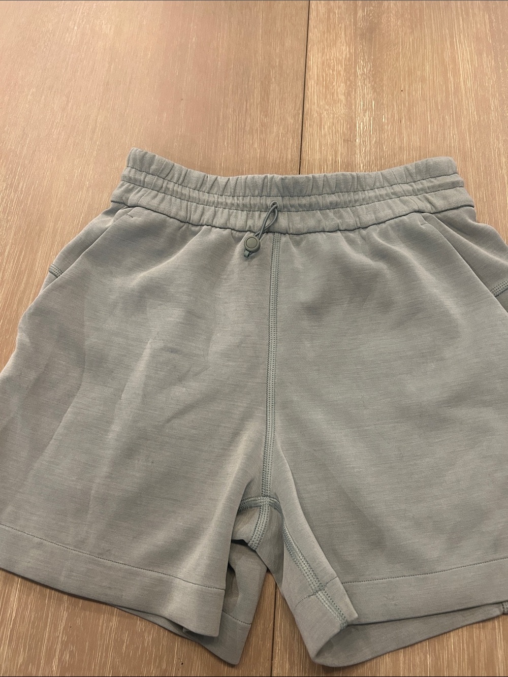 lululemon athletica pale blue athletic shorts